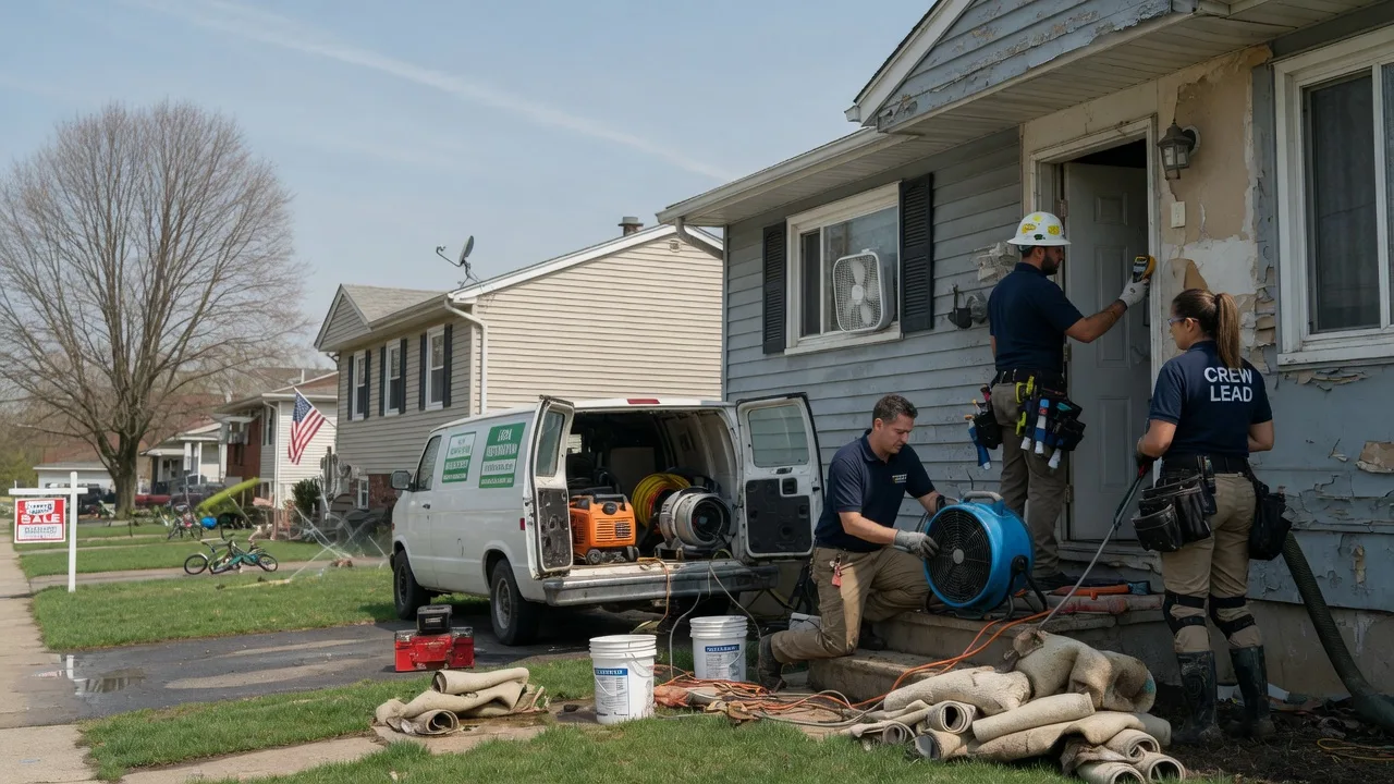 Flood Cleanup in Maquoketa, IA near me